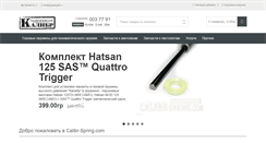 Desktop Screenshot of calibr-spring.com